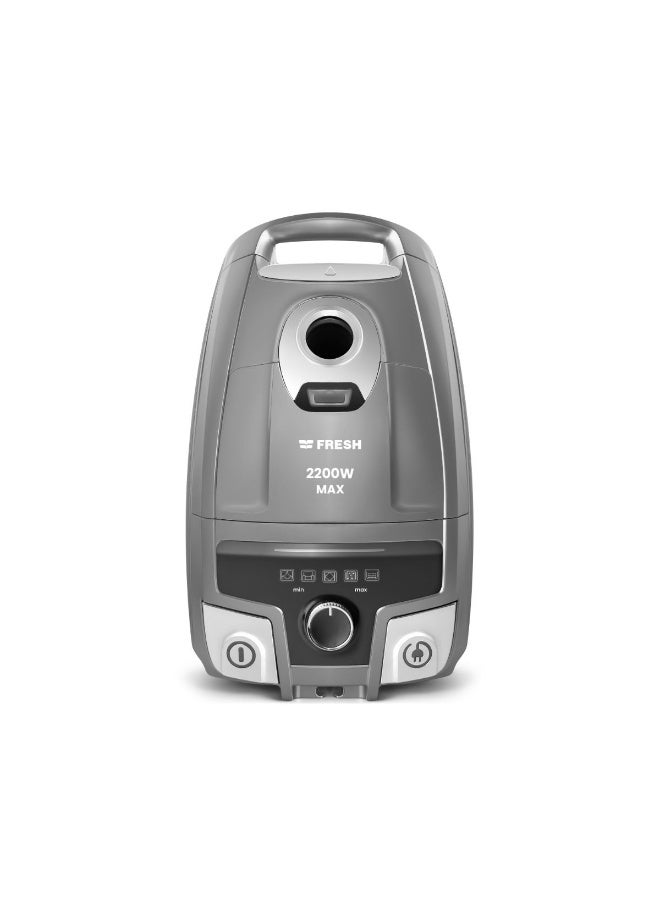 Fresh Vacuum Max grey/silver 2200 Watt